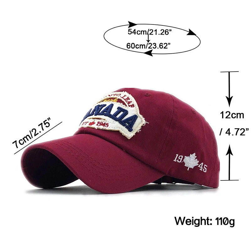 Men baseball cap for women snapback hat embroidery cap