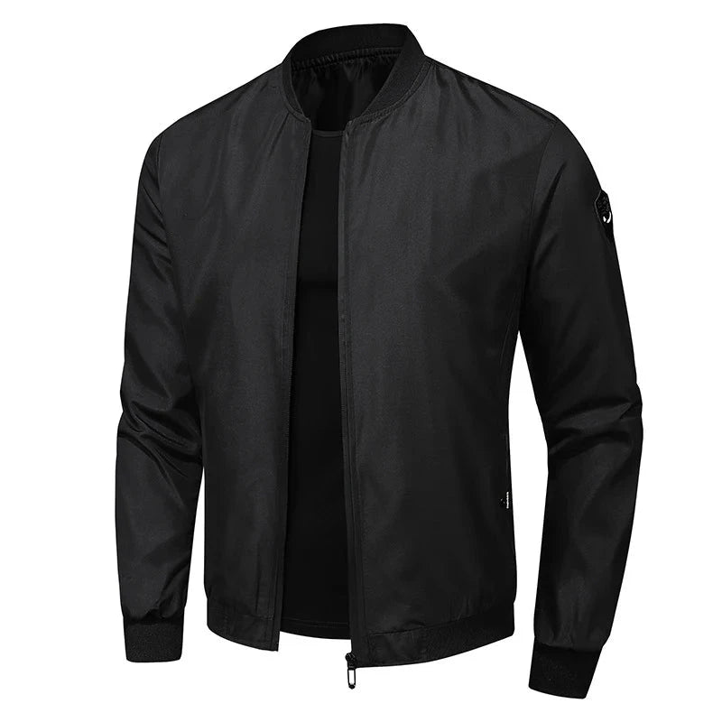 Men's Bomber Jackets Casual Outdoor Windbreaker Work Coats For Mens