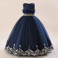 Summer Embroidery Party Dress For Girls Children Costume Elegant Princess Dresses Girl Dress