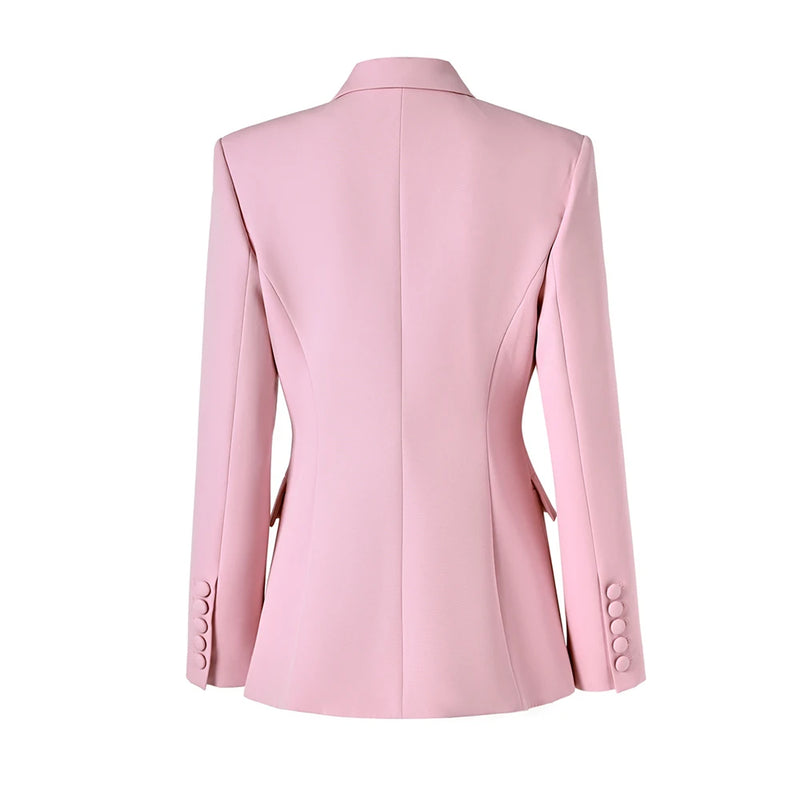 Exquisite Design Women Regular Style Brief Classic Office Lady Blazer Jacket