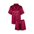 Pajamas For Women silk summer shorts silk home clothing set