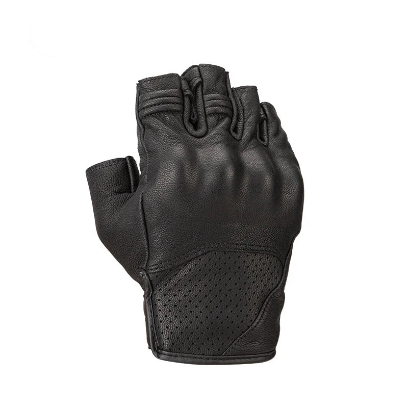 Motorcycle Gloves Real Goat Leather Gloves Summer Breathable Wear-resistant Riding Gears