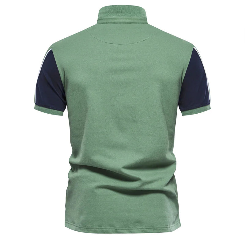 Summer Men T-shirt Male Casual Cotton Breathable Polo Shirt Luxury Shirts Men Clothing