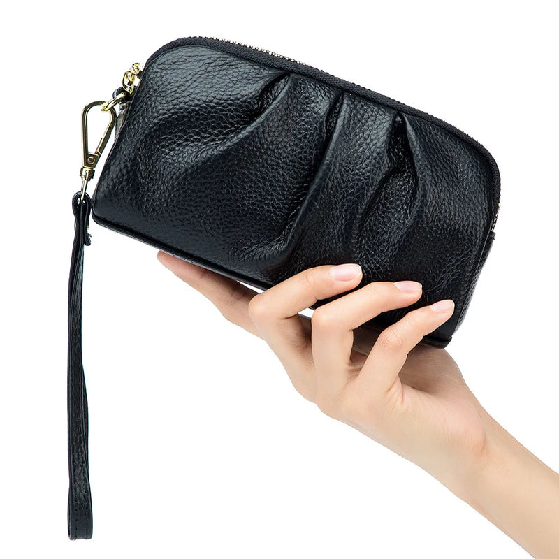 Women Wallets capacity Purses Long Zip Wrist bag Holder Female Clutch Bag