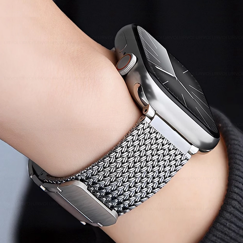 Ultra stainless steel strap for iWatch wristband Magnetic buckle link bracelet