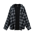 Plaid Fall Shirt for Men Casual