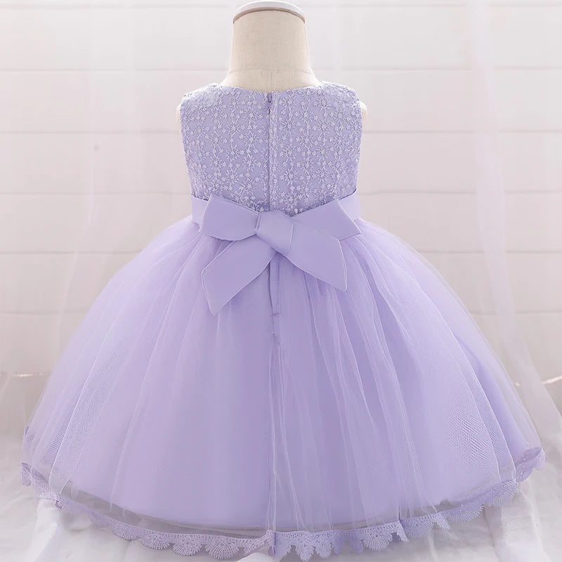 Toddler Birthday Dress For Baby Girl Clothes Lace Princess Dress Flower Girls