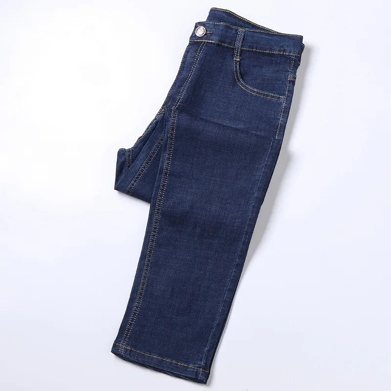 Men Jeans Denim Pant Straight Trousers