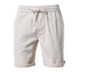 Summer Casual Shorts Men Cotton Solid Boardshort Bermuda Mens Drawstring Men Beach Shorts Sportswear