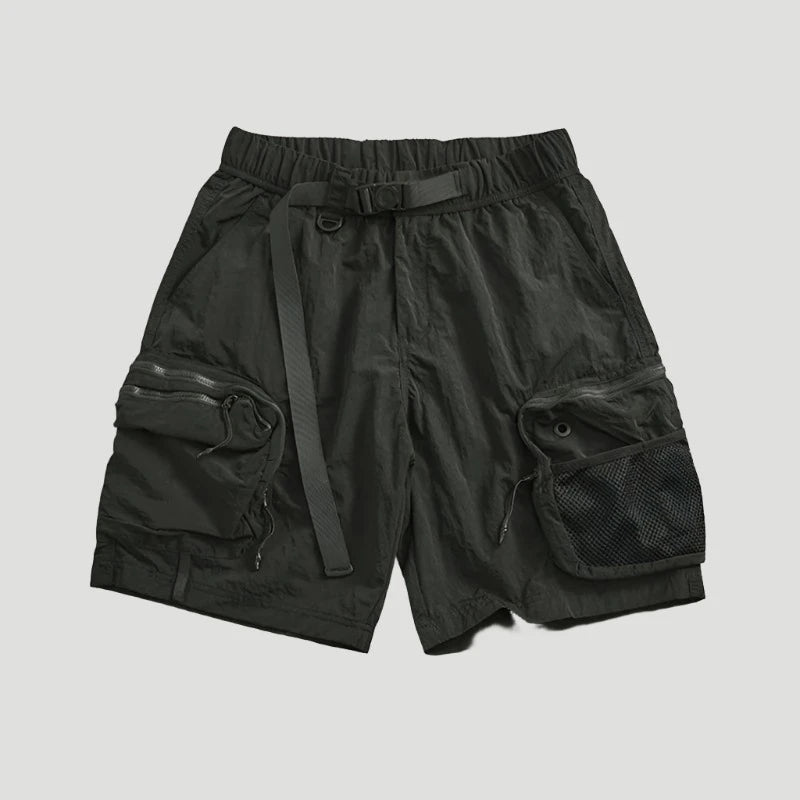 Cargo shorts men's new summer lightweight outdoor straight