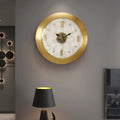 wall clock household living room simple table hanging wall creative decoration quiet quartz clock wall clock