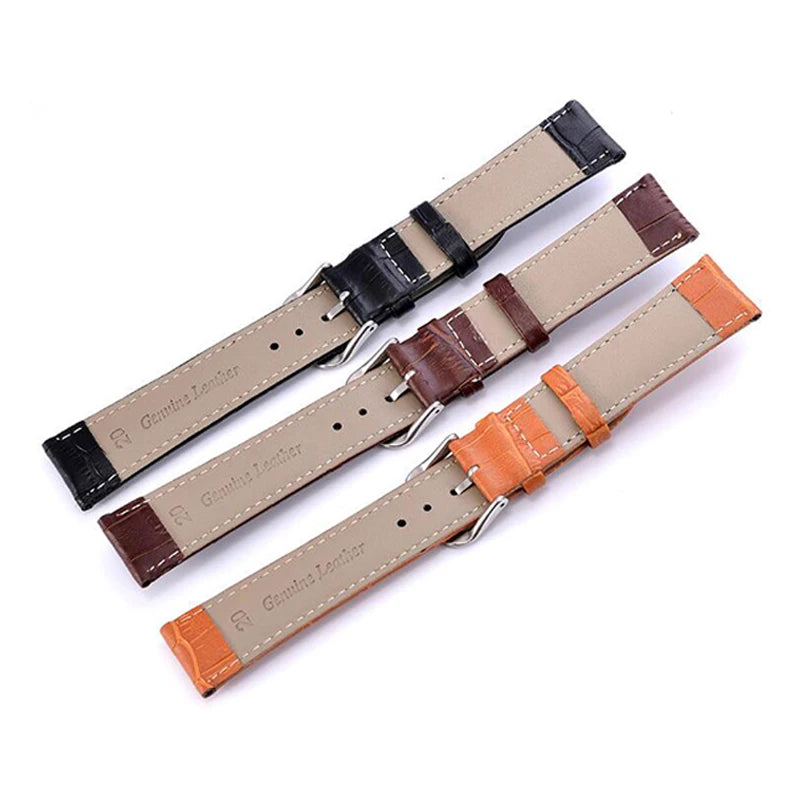 Watch Band Genuine Leather Straps Watch Accessories Watch Belt Strap Watchbands