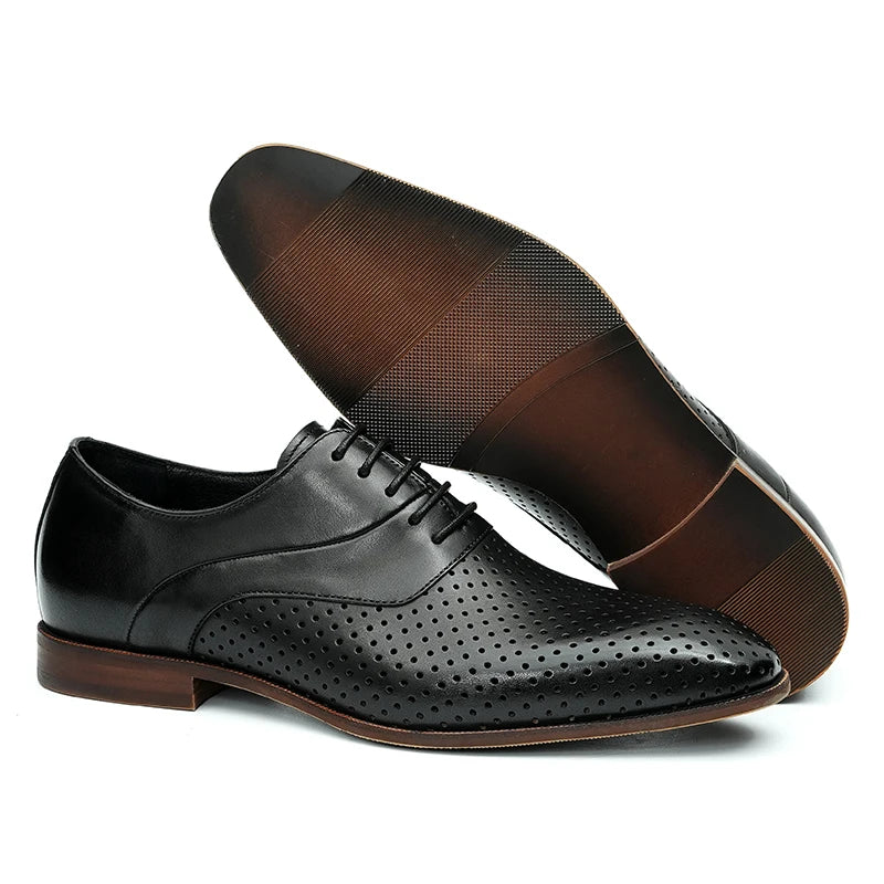 Men's Genuine Leather Spring Luxury Elegant Shoes Bride For Men