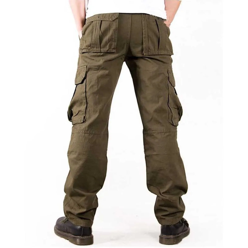 Cargo Pants Men Casual Loose Baggy Trousers Cotton Tactical Pants Streetwear Joggers Clothing