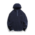 Autumn Winter Fleece Hoodie Men Pullover Hooded Sweatshirt