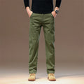 Casual Pants Men Autumn Simple and Versatile Comfortable Slim Straight Pants