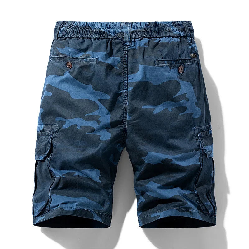 Men Cargo Shorts Cotton Summer And Autumn Camouflage Shorts