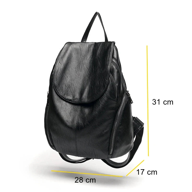 Backpacks for Women Genuine Leather Capacity Backpack Women Travel  Bags