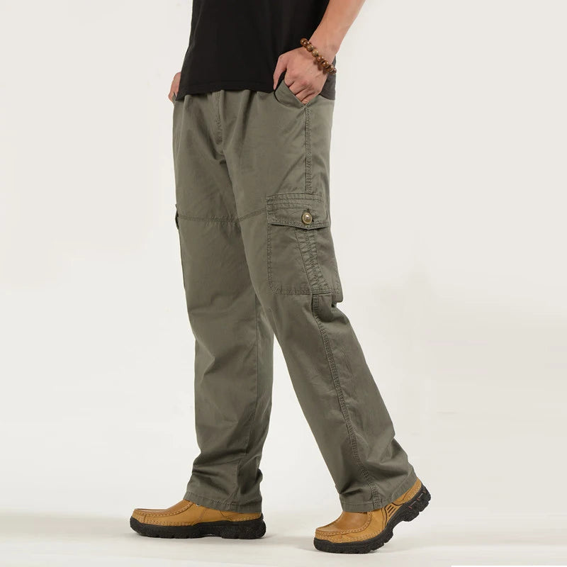 Spring Autumn Men Casual Pants Cargo Pants Long Trousers For Men Military Pants