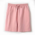 Slim Fit Loose Casual Shorts Pure Cotton Shorts Solid Shorts