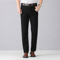 Olive Stretch Chinos Men Suit Pants Stretch Male Trousers Long Straight Pants