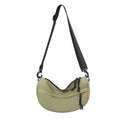 Male Solid Crossbody Bag Waterproof Nylon Fabric Single Shoulder Bags Multifunction Large Capacity Student Bags