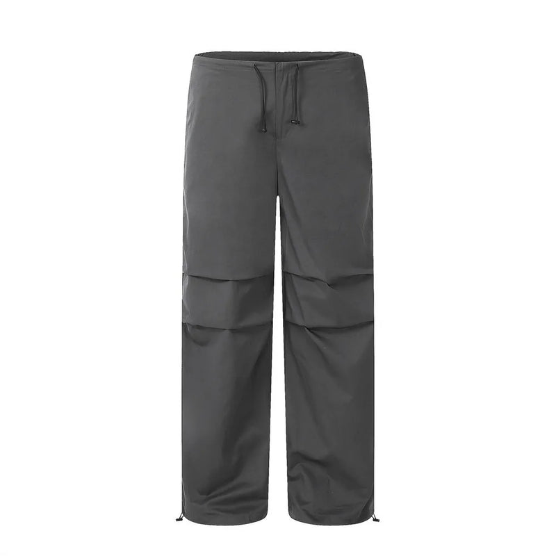 Summer Cargo Pants Solid Straight Pant Hip Hip Casual Trousers Men Clothing