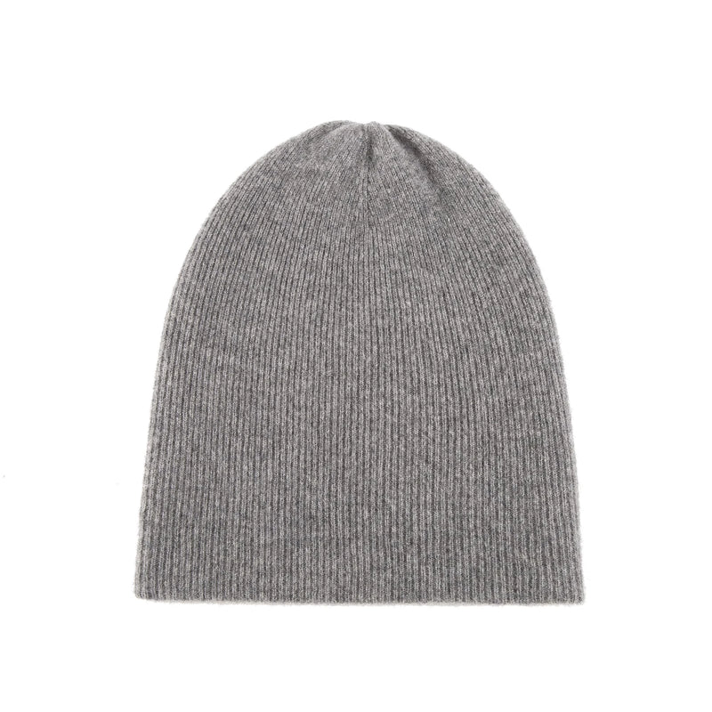 Cashmere knitted hat  Autumn Winter casual  seamless double-layer thickened  pure cashmere hat