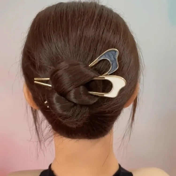 Women's Hair Clip Exquisite Ball Head Pan Hair Artifact Simple Hair Accessories for Women