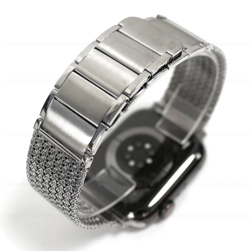 Ultra stainless steel strap for iWatch wristband Magnetic buckle link bracelet