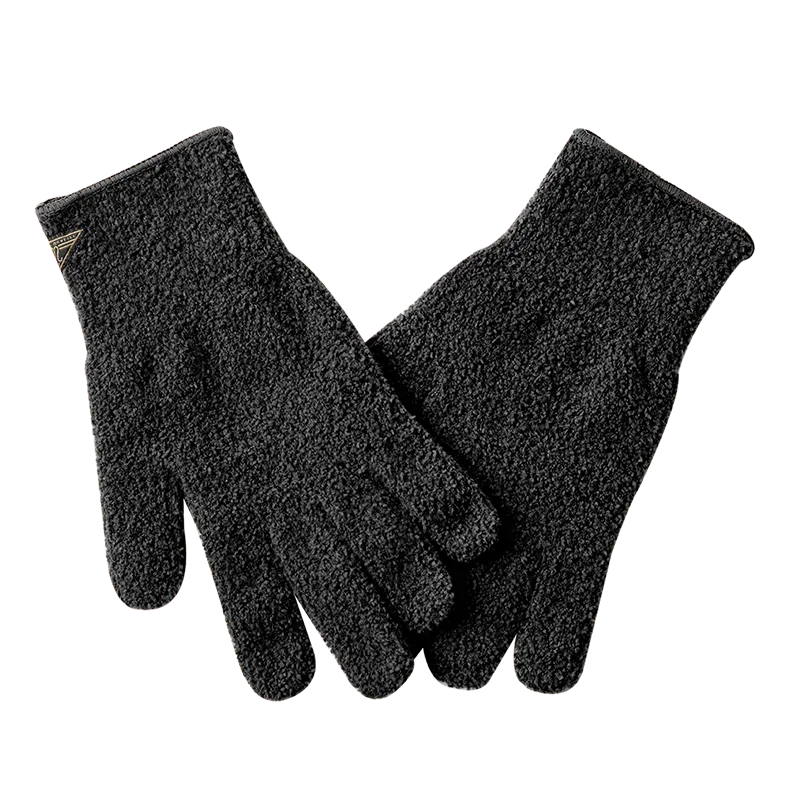 Winter Touch Screen Gloves Gold Mink Warm Full Finger Gloves Outdoor