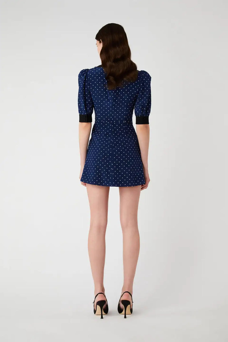 Dresses with Dot and High end Designer Handmade Mini Dress Released