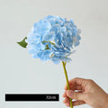 5Pc Moisturizing Artificial Hydrangea Flowers Latex Hydrangea Home Decor Wedding