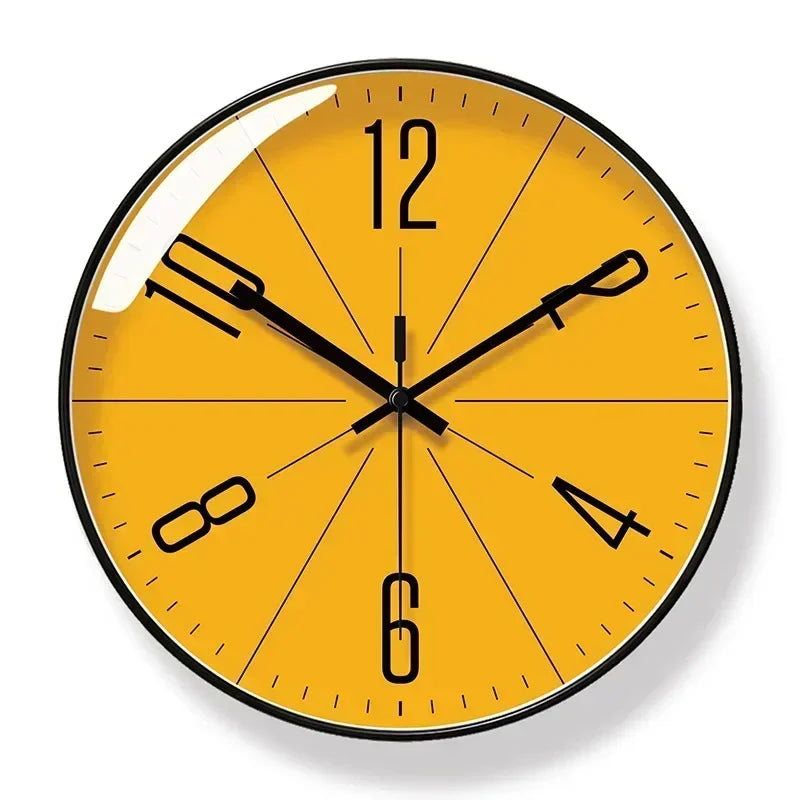 Nordic Simple Wall Clocks Creative Personality Modern Clock Wall Mute Clock