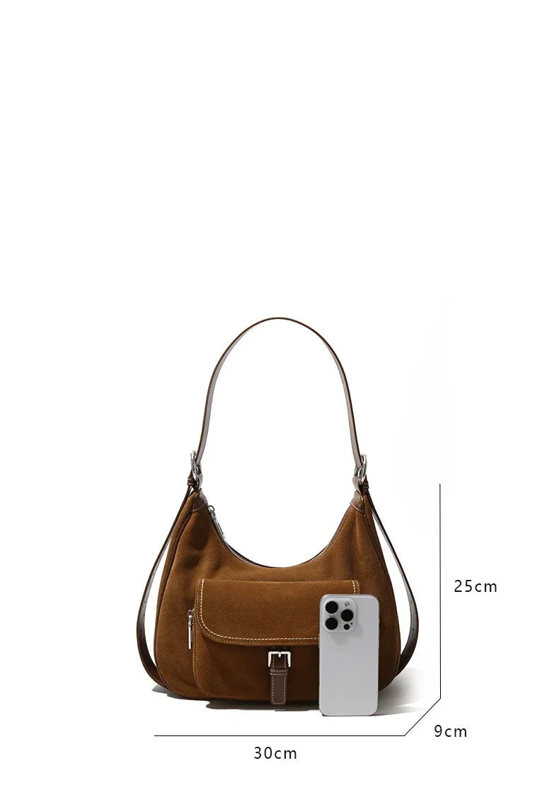 Retro Women Bag Underarm Lady Shoulder Messenger Bag