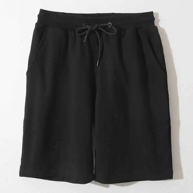 Slim Fit Loose Casual Shorts Pure Cotton Shorts Solid Shorts