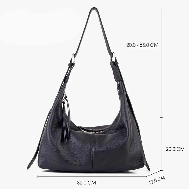 Genuine Leather Shoulder Bags For Women Casual