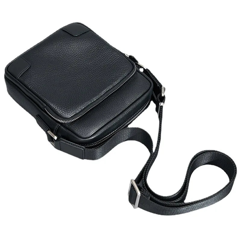 Men's Genuine Leather Crossbody Bag