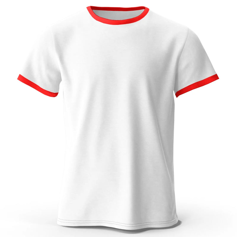 Men T-Shirt Classic Solid Tees for Men Summer Tops