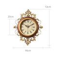 American Wall Clock French Clock Wall Hanging European Living Room Watch Home Clock