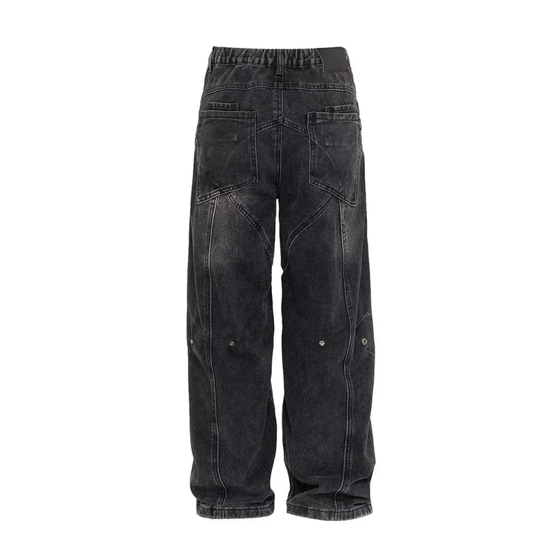 Jeans Men Wide Leg Denim Pants Men