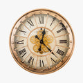 American Vintage Gear Wall Clock Metal Luxury Large Clock Silent Watch Clocks Wall