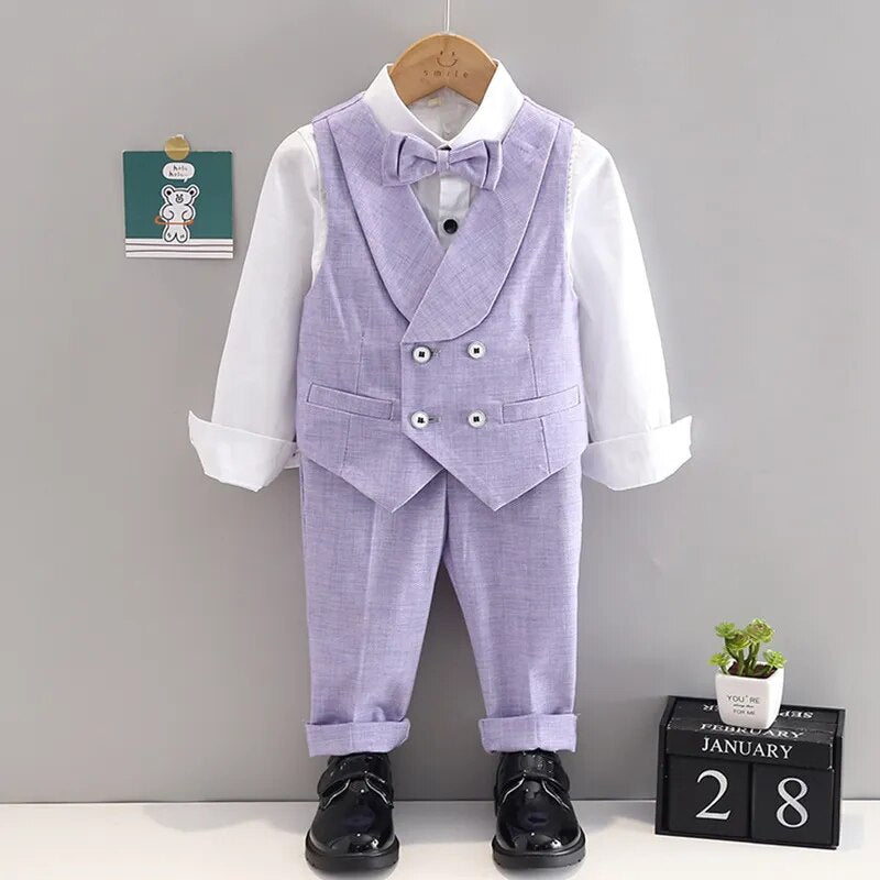 Spring Fresh Little Boy Formal Suit/Boy Performance Suit Set