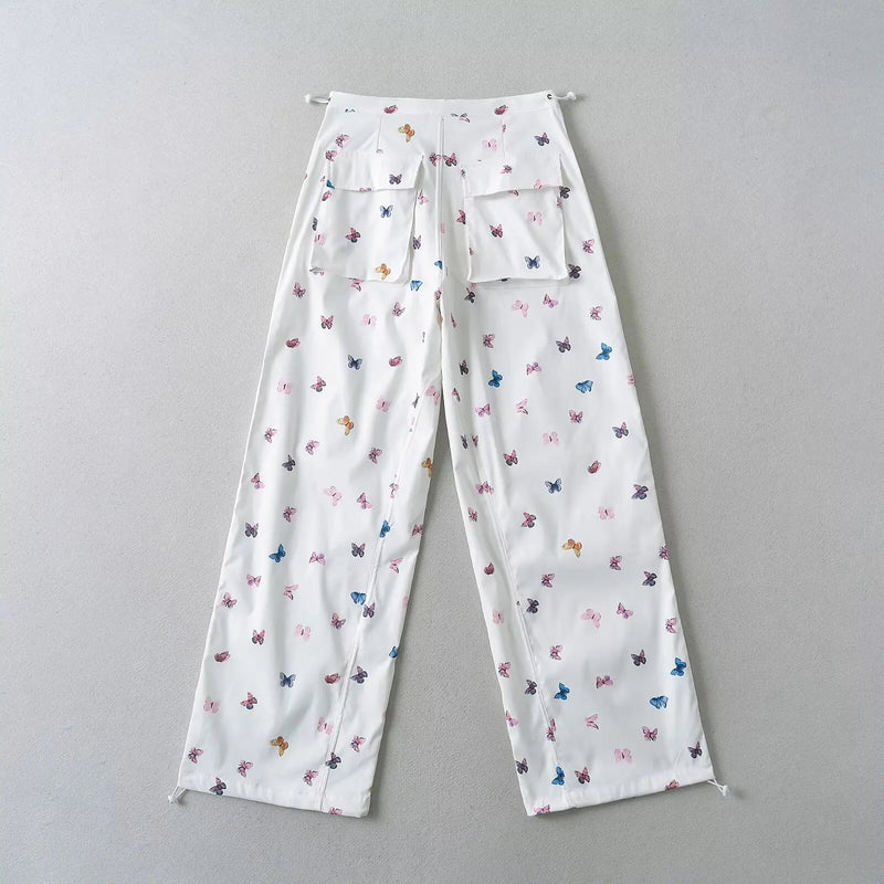 Women Pants Baggy Jogger Parachute Pants