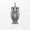 Pendant Owl Jewelry Europe 925 Sterling Silver Accessories Cute Soul Gift For Woman