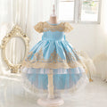 Formal Embroidery Party Dress For Girls Princess Dress Elegant Children