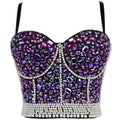 Women Summer Sexy Preal Beading Cool Tank Tops Basic Women Crop Top Female Ladies Sexy Tops Clothes