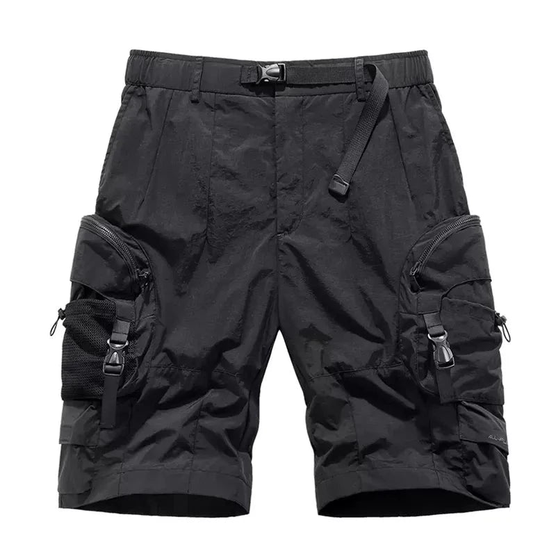 Summer Tactical Shorts Men Functional Ultra-thin Shorts Hip Hop Streetwear Short Pants
