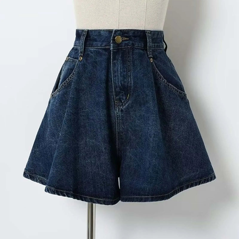 Denim Shorts For Women Summer Casual  Skirts Shorts