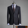 Men's Suit wool Dark Grey Half canvas Formal Business Customized Custom Made